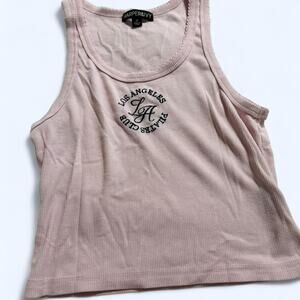 Pink harper ivy tank top